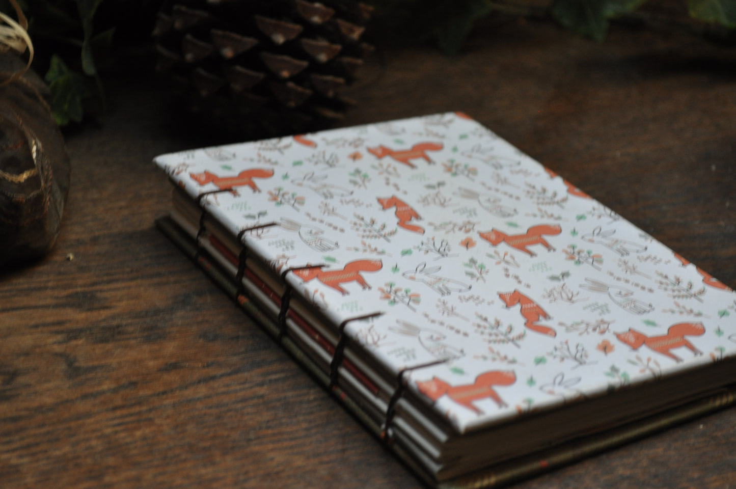 Carnet de poche "Jeux de renards"