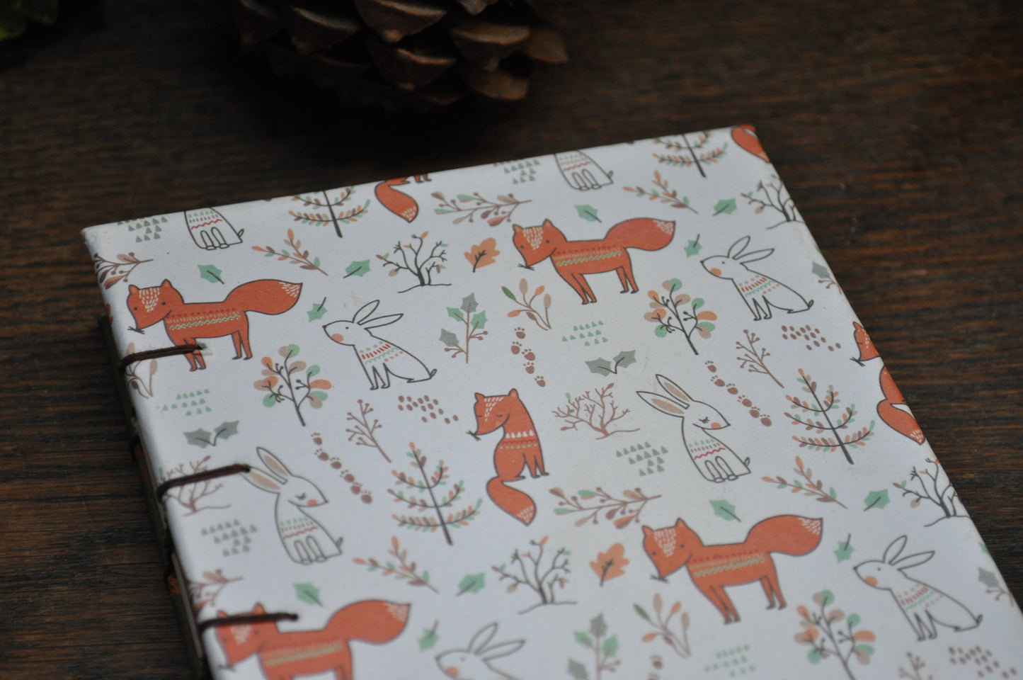 Carnet de poche "Jeux de renards"