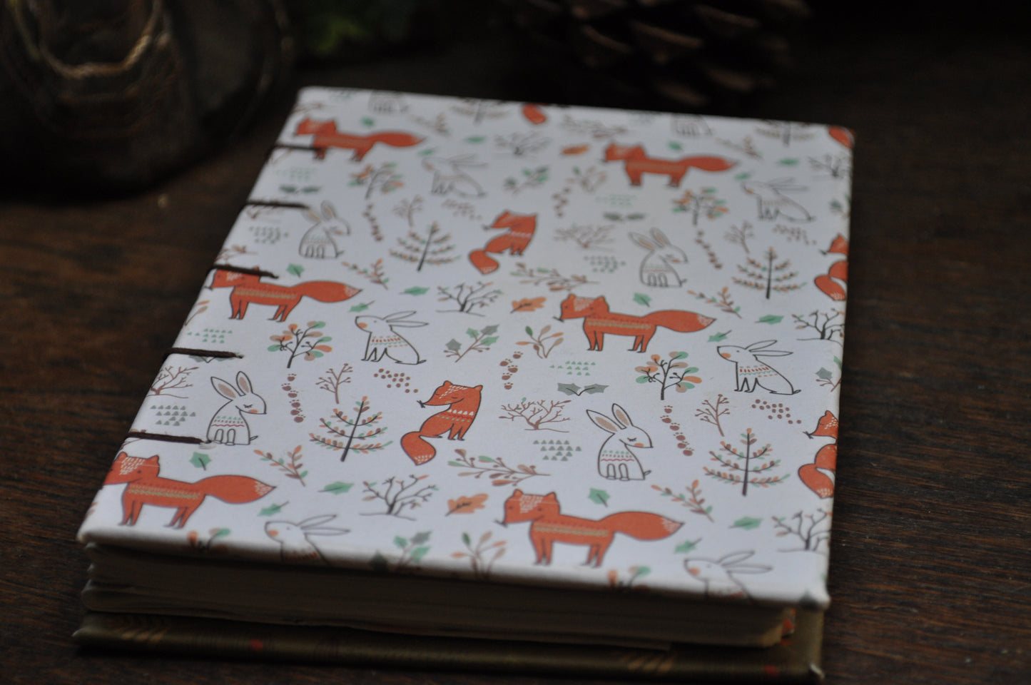 Carnet de poche "Jeux de renards"