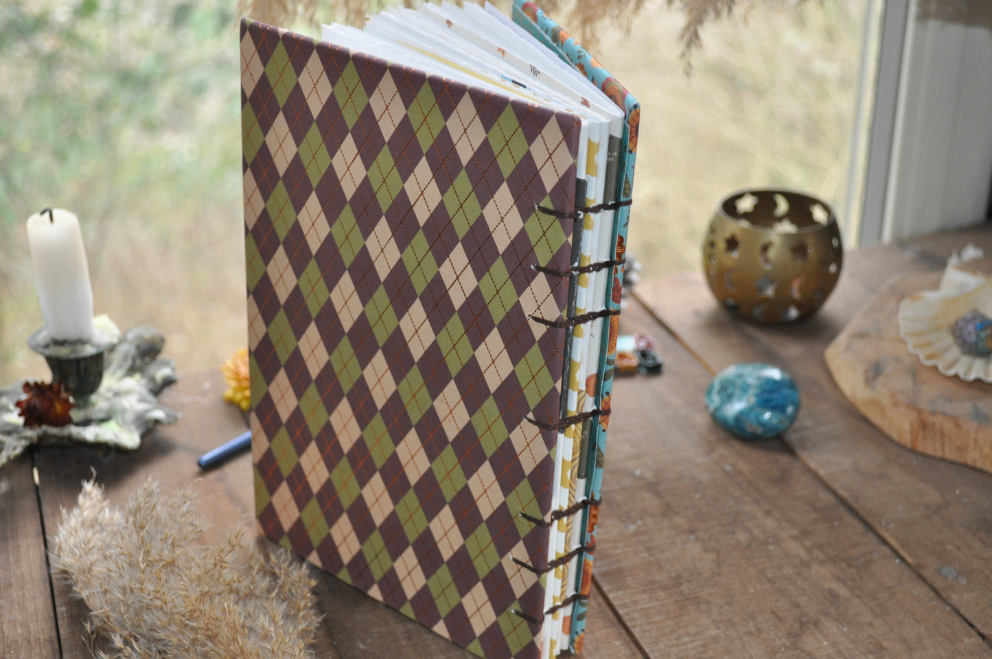 Carnet dessins / peinture / herbier "Tournesol d'été"