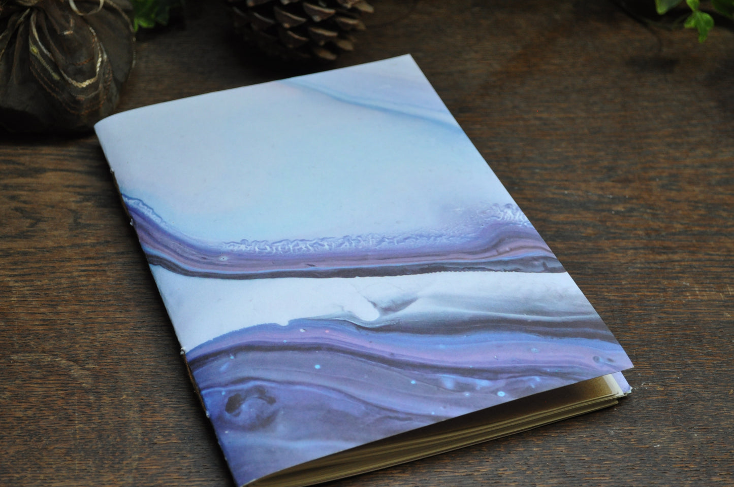 Cahier "Reflets bleutés"