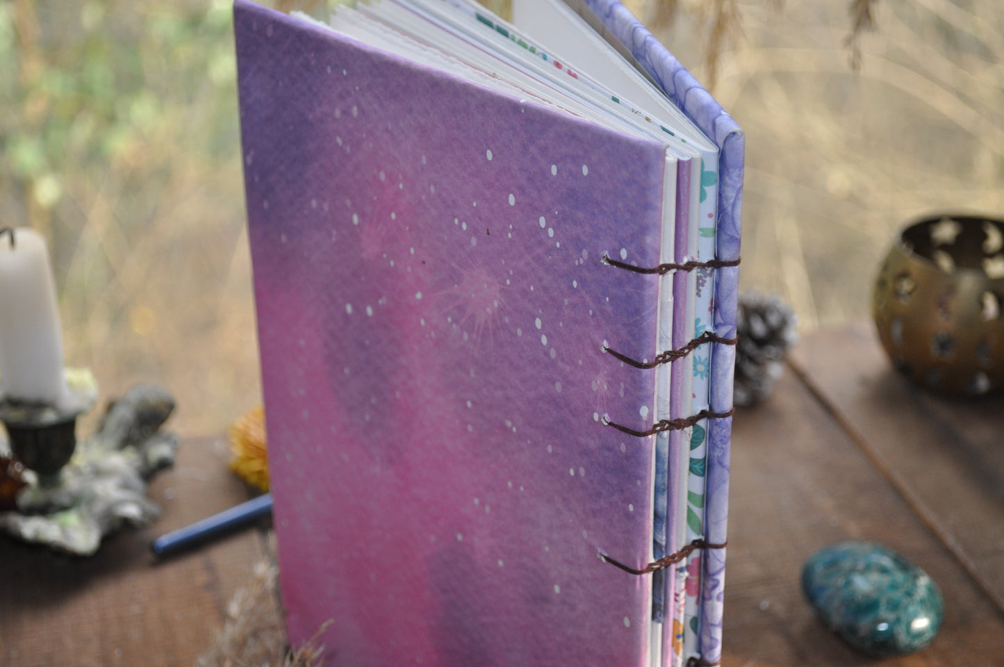 Carnet dessins / peinture / herbier "Aquarelles de printemps"