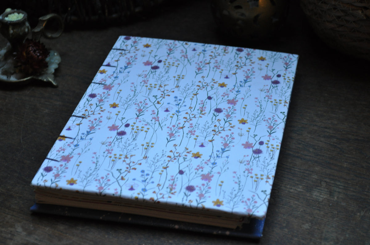 Carnet "Fleurs en folies"