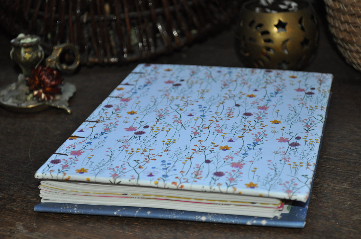 Carnet "Fleurs en folies"