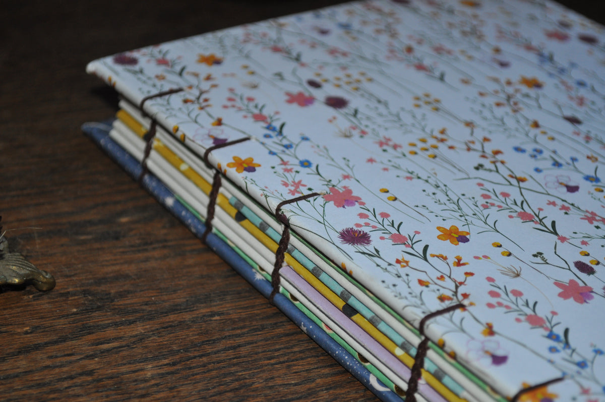 Carnet "Fleurs en folies"