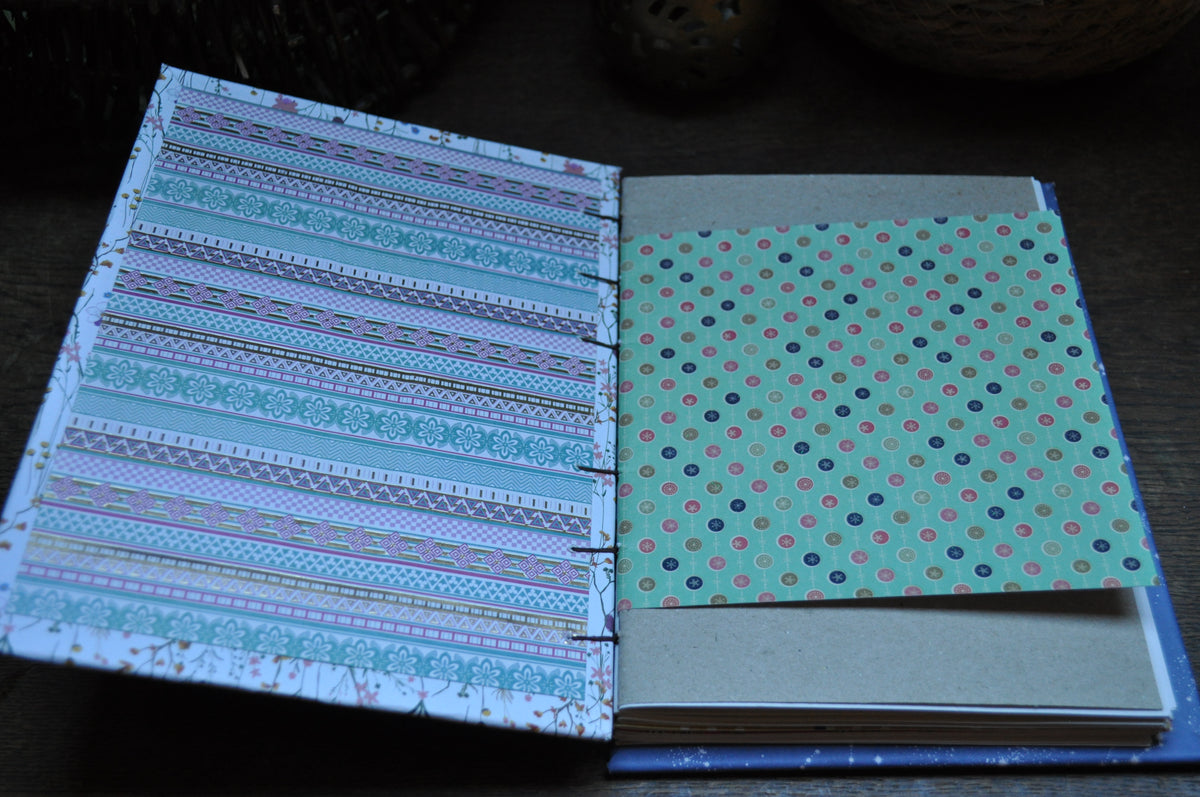 Carnet "Fleurs en folies"