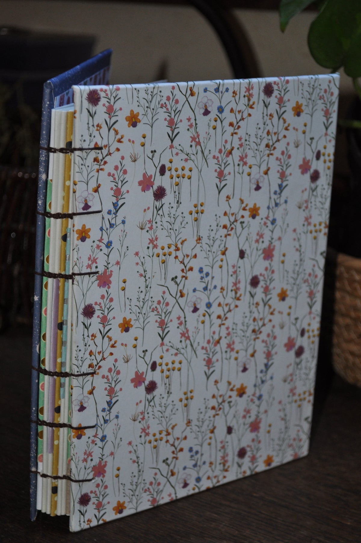 Carnet "Fleurs en folies"
