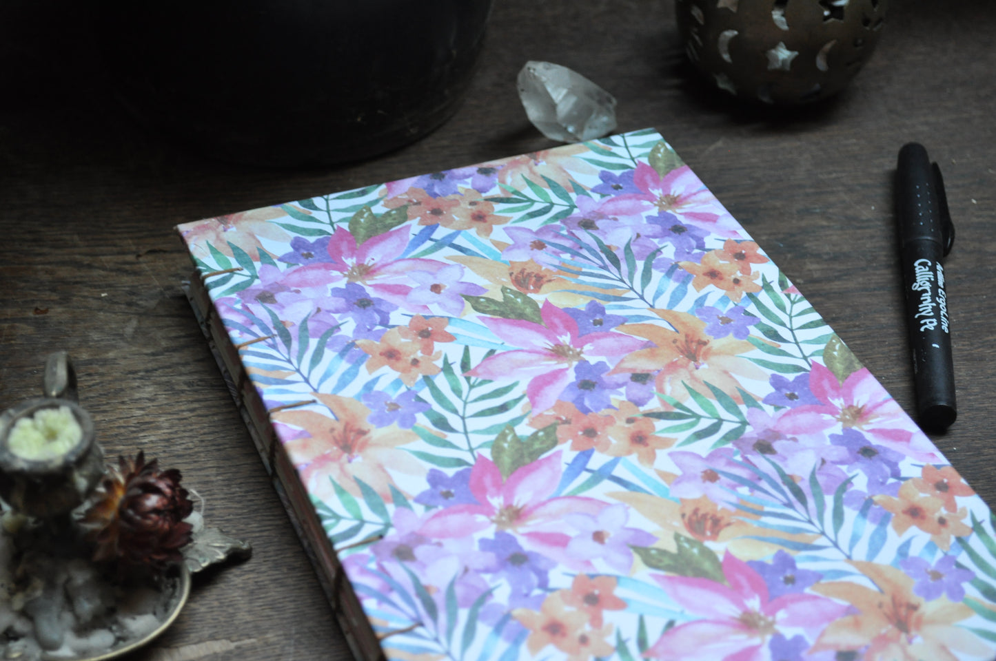 Carnet "Fleurs d'été"