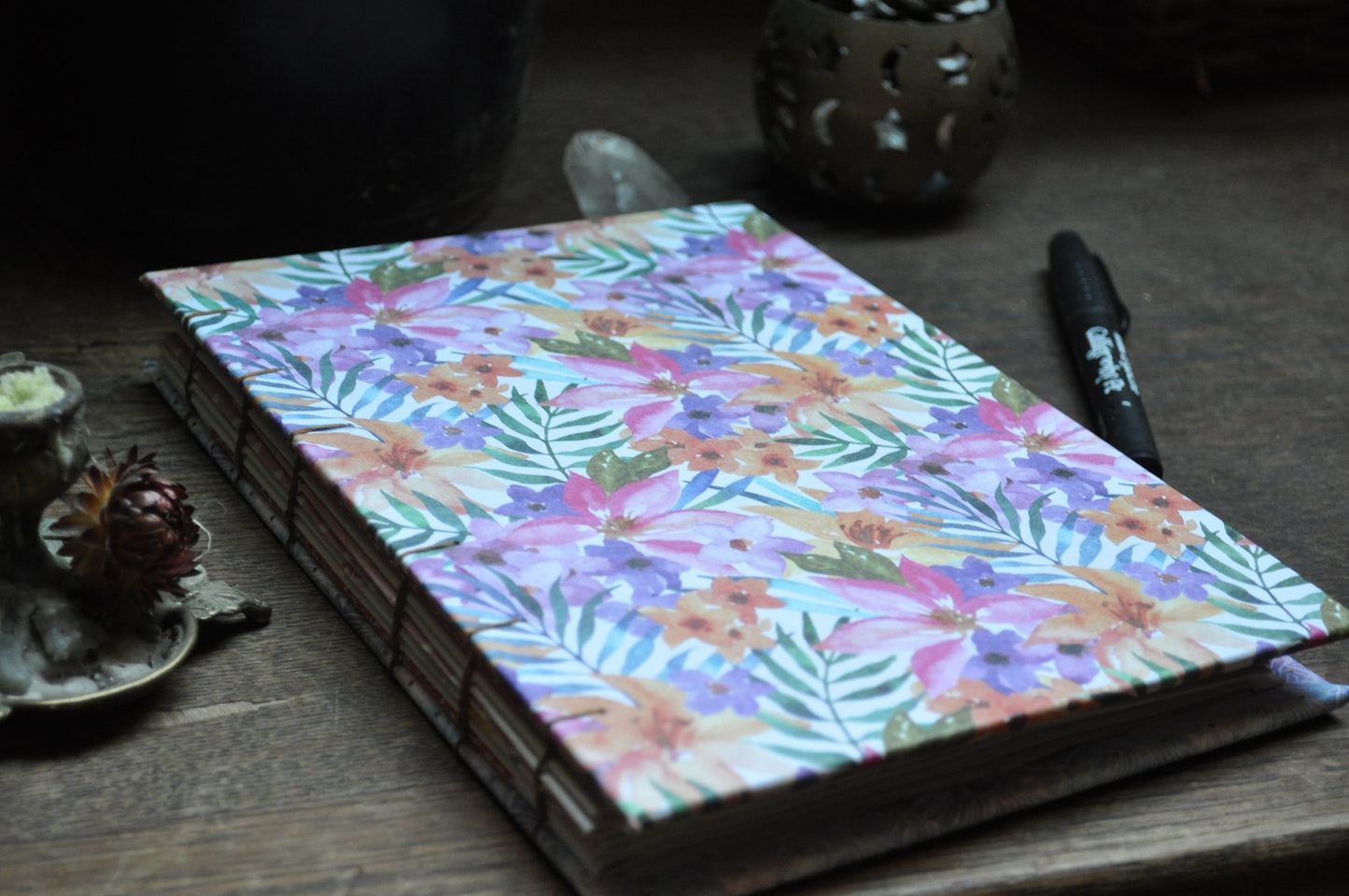 Carnet "Fleurs d'été"