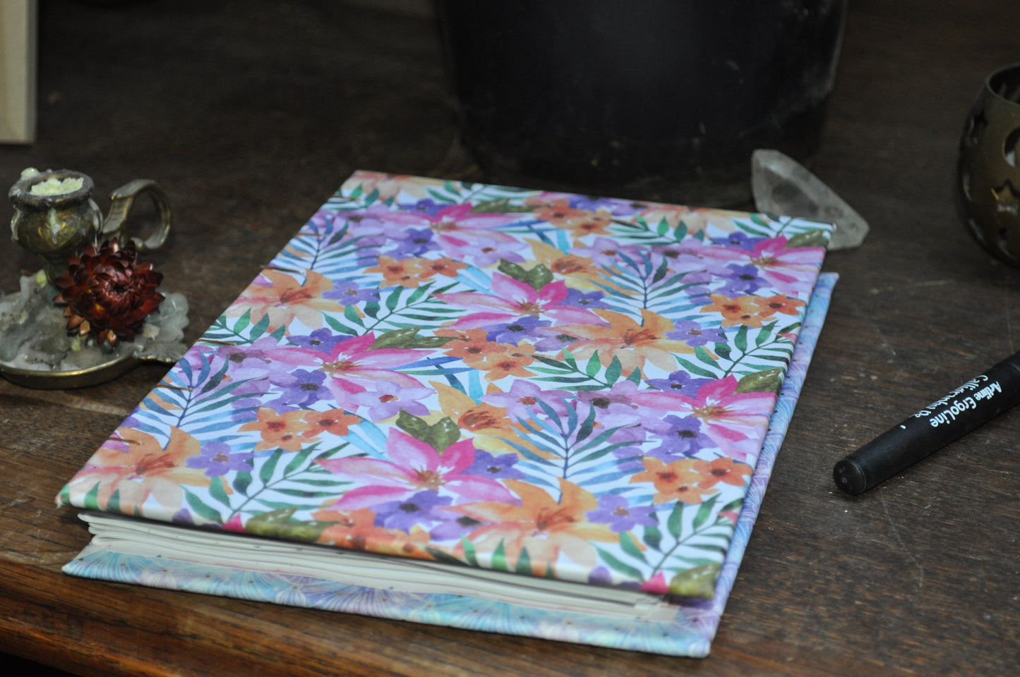 Carnet "Fleurs d'été"