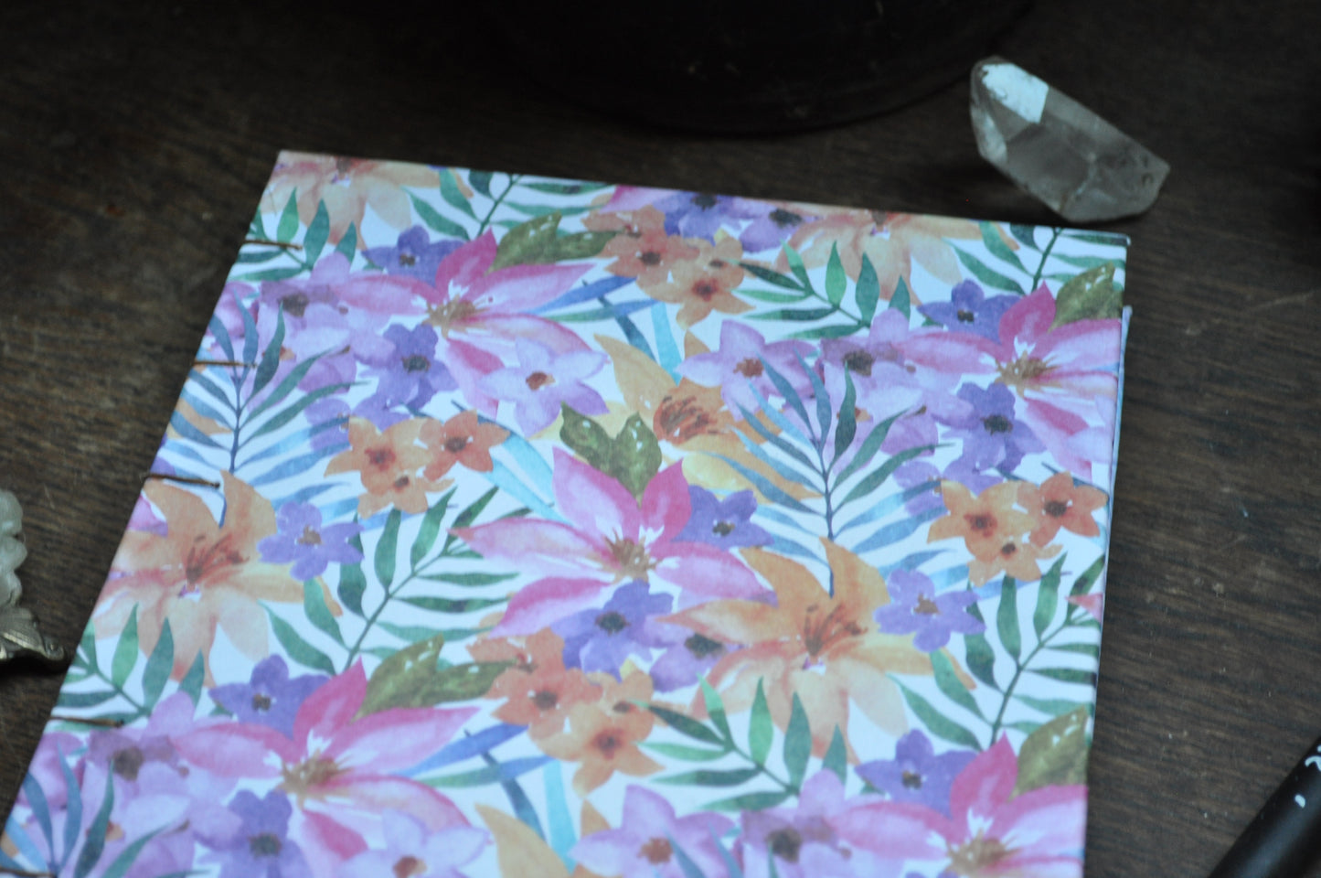 Carnet "Fleurs d'été"