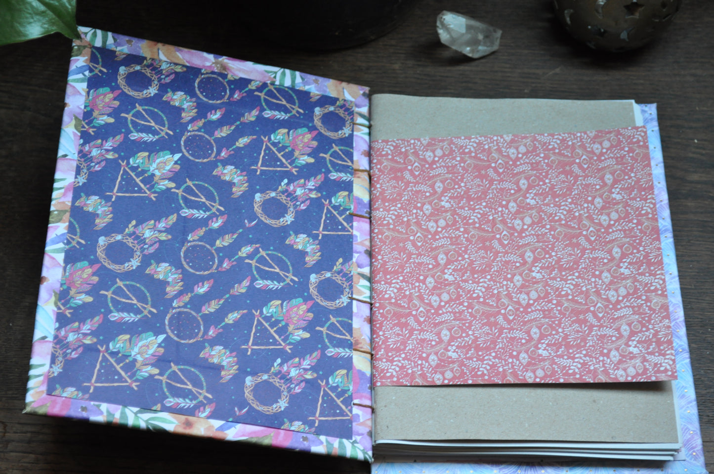Carnet "Fleurs d'été"