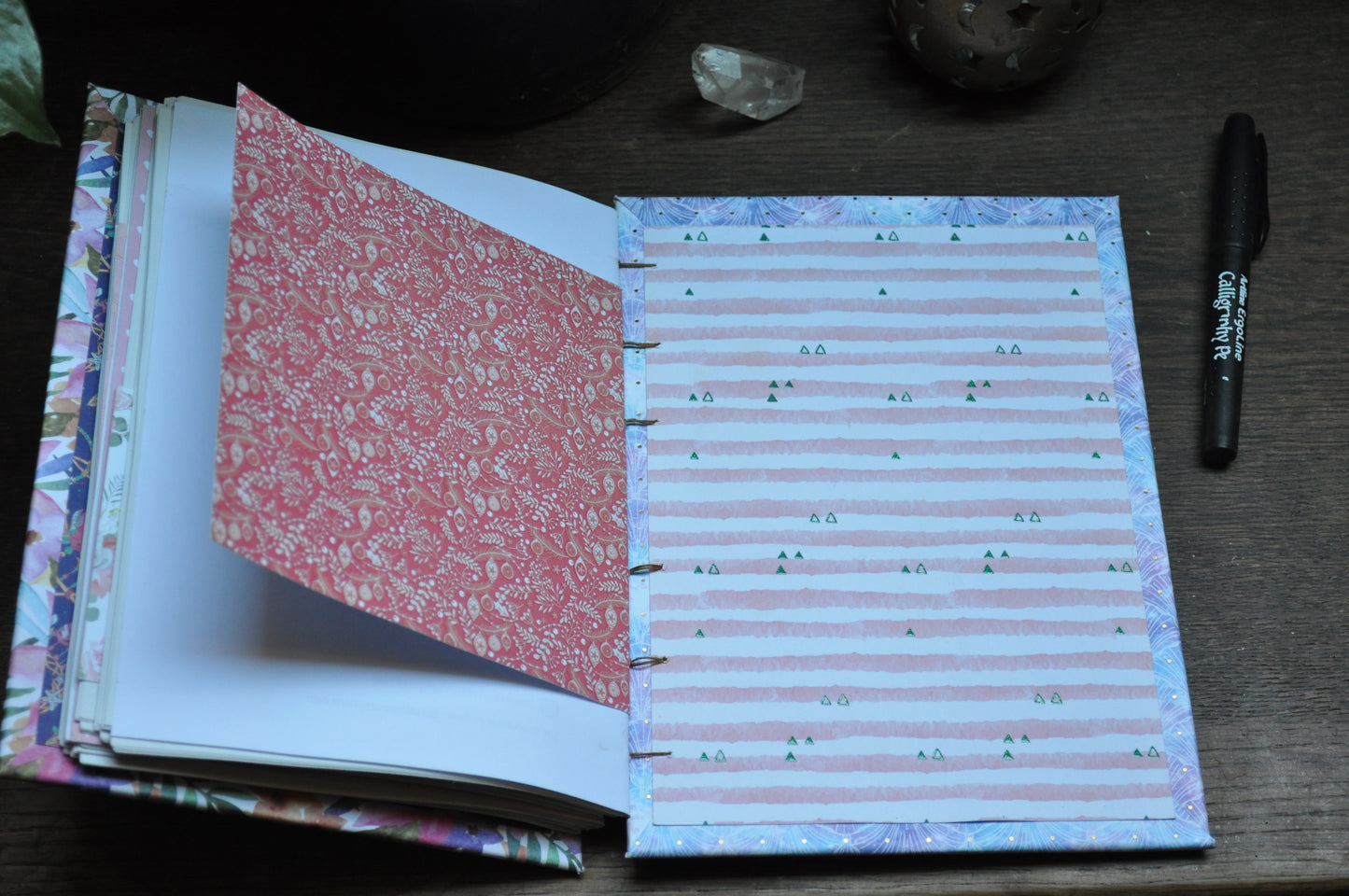 Carnet "Fleurs d'été"
