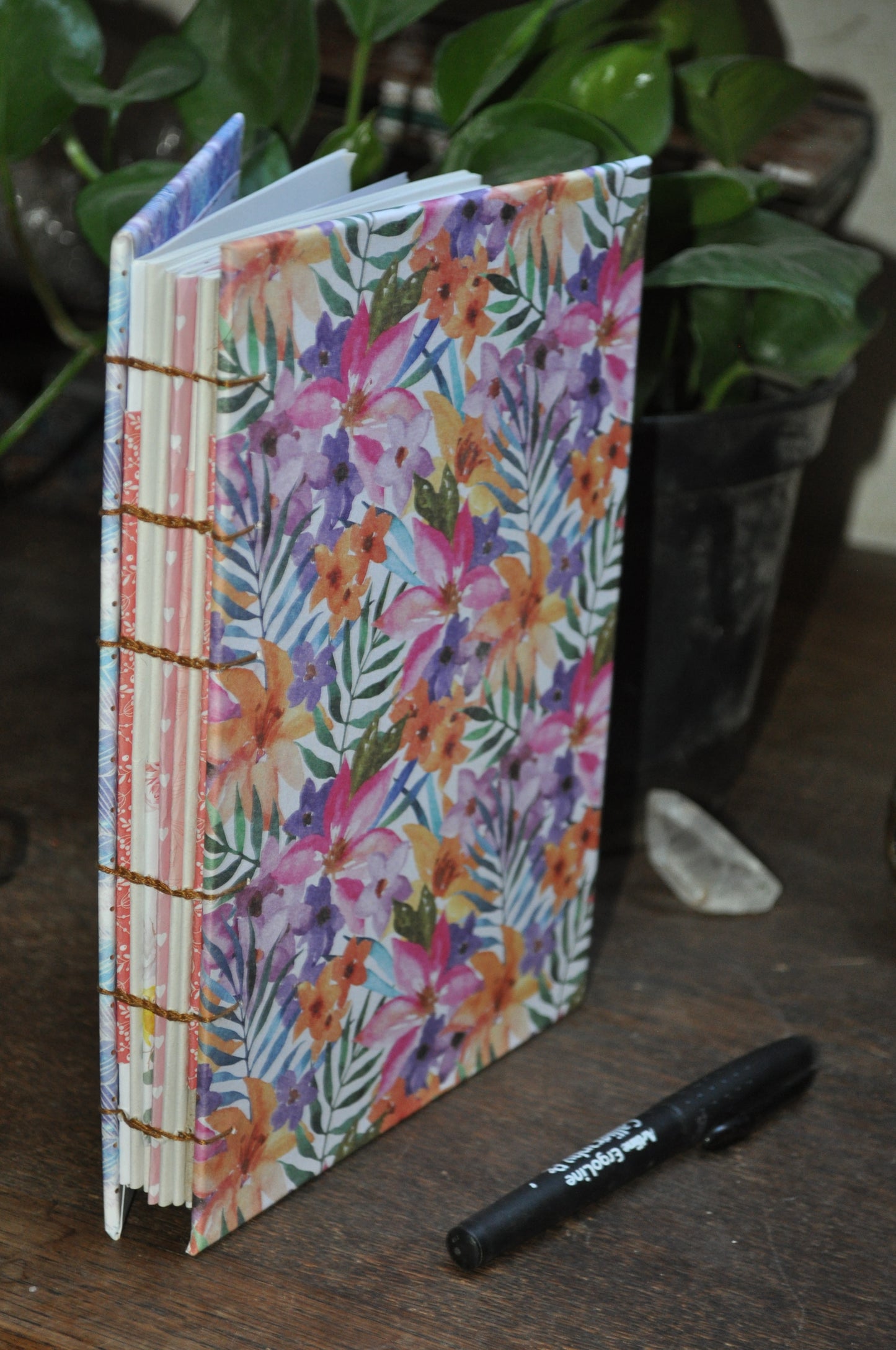 Carnet "Fleurs d'été"