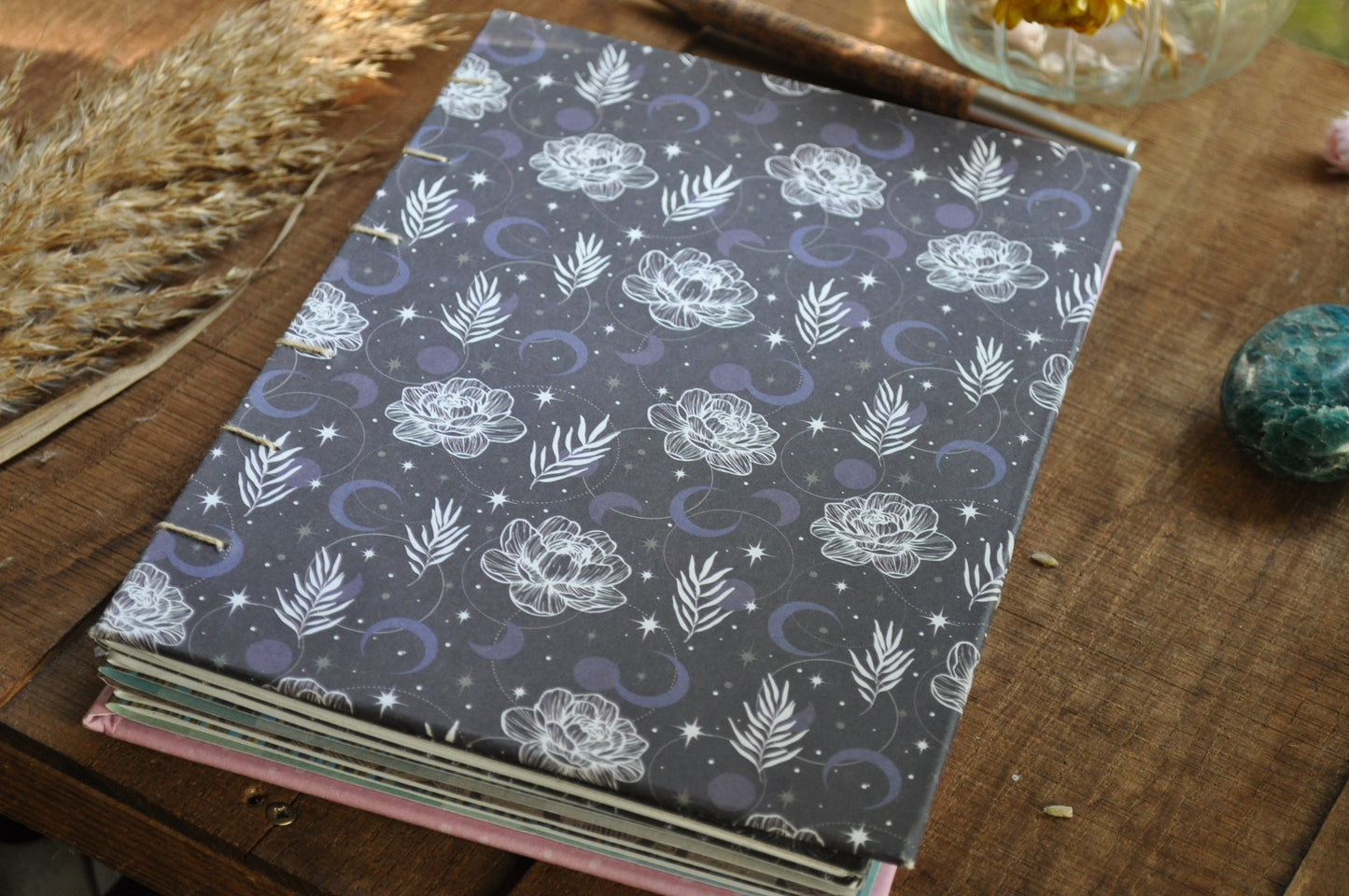 Carnet "Fleurs de la nuit"