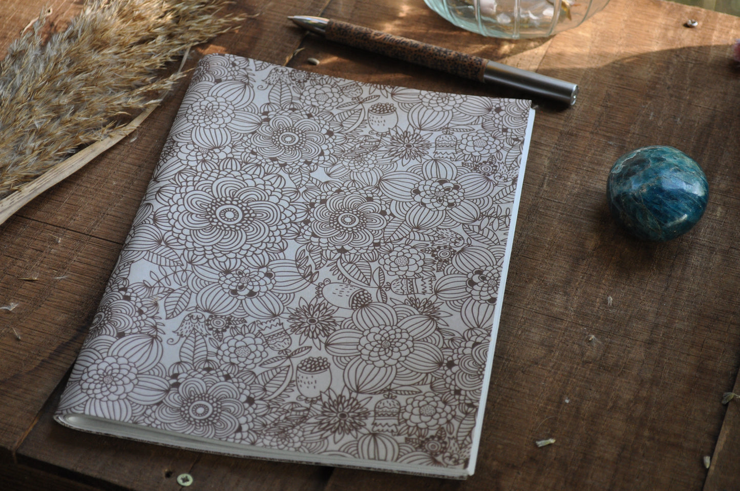 Cahier "Dessin de fleurs"