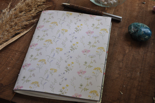 Cahier "Fleurs Bucoliques"